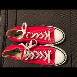 Red Low Top Converse